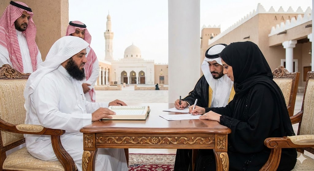 مأذون شرعي معتمد: دليلك الشامل للزواج الموثق بالسعودية